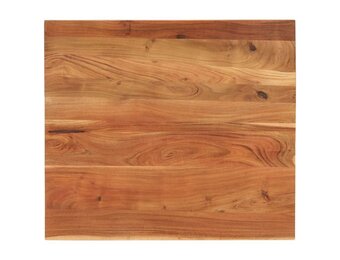 Tafelblad Acaciahout Rechthoekig 110x80cm - 30% Korting