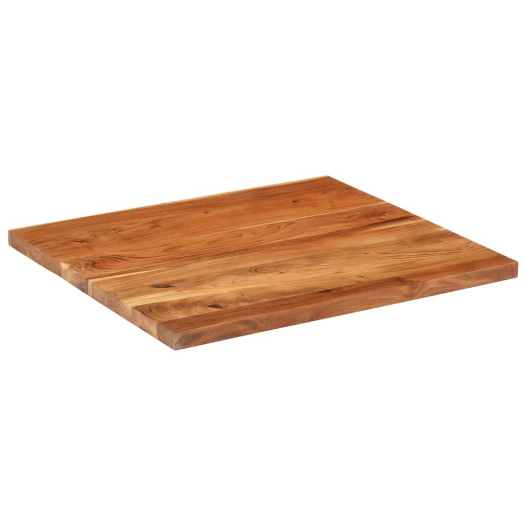 Tafelblad Acaciahout Rechthoekig 110x80cm - 30% Korting