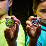 Beyblade X Drop Attack Battle Set - Blauwe Arena met 2 Tolsets - 34% Korting