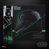 Star Wars The Black Series Imperial Death Trooper Elektronische Helm Zwart One Size