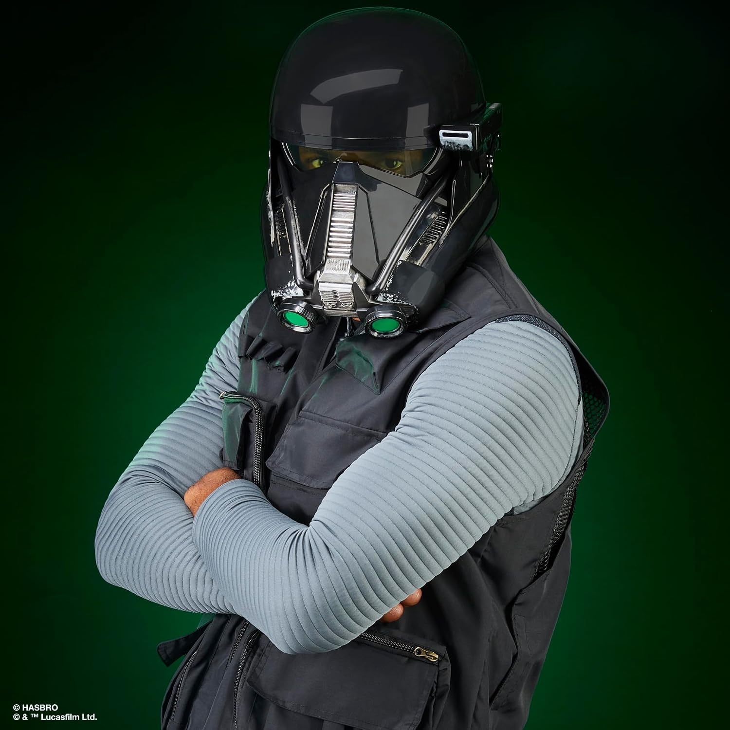 Star Wars The Black Series Imperial Death Trooper Elektronische Helm Zwart One Size