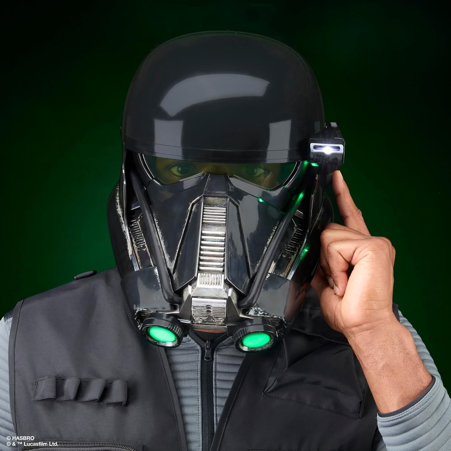 Star Wars The Black Series Imperial Death Trooper Elektronische Helm Zwart One Size