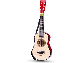 New Classic Toys Gitaar Naturel (51% Korting)