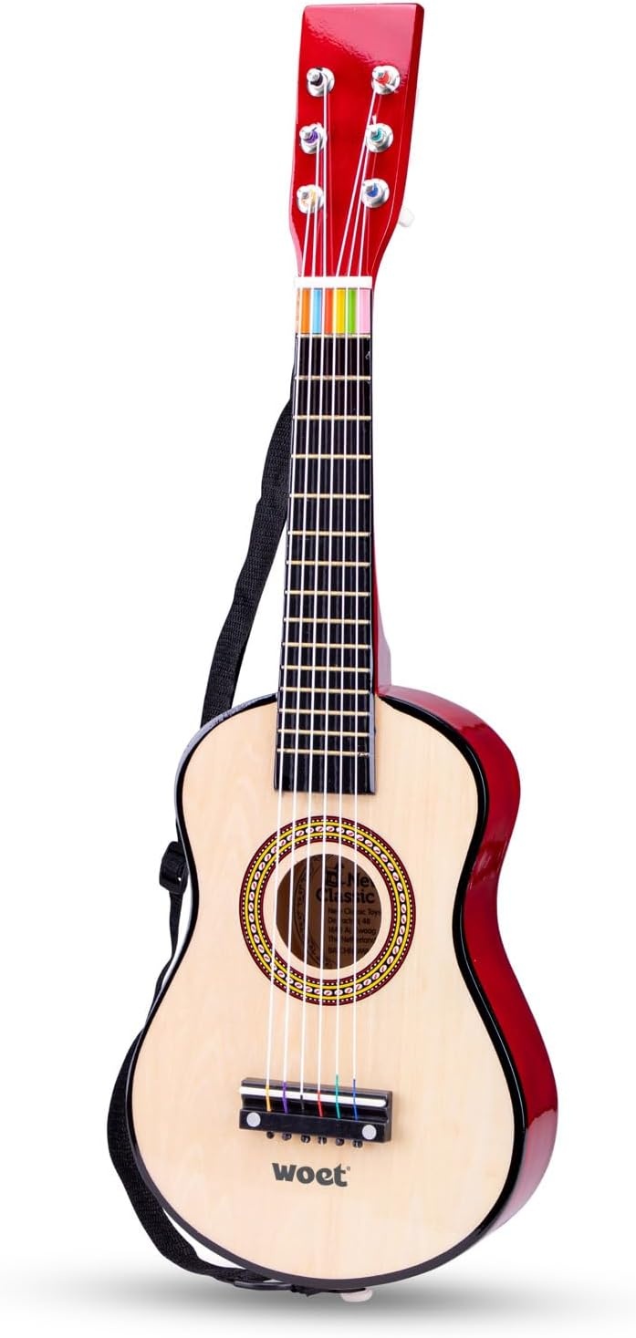 New Classic Toys Gitaar Naturel (51% Korting)