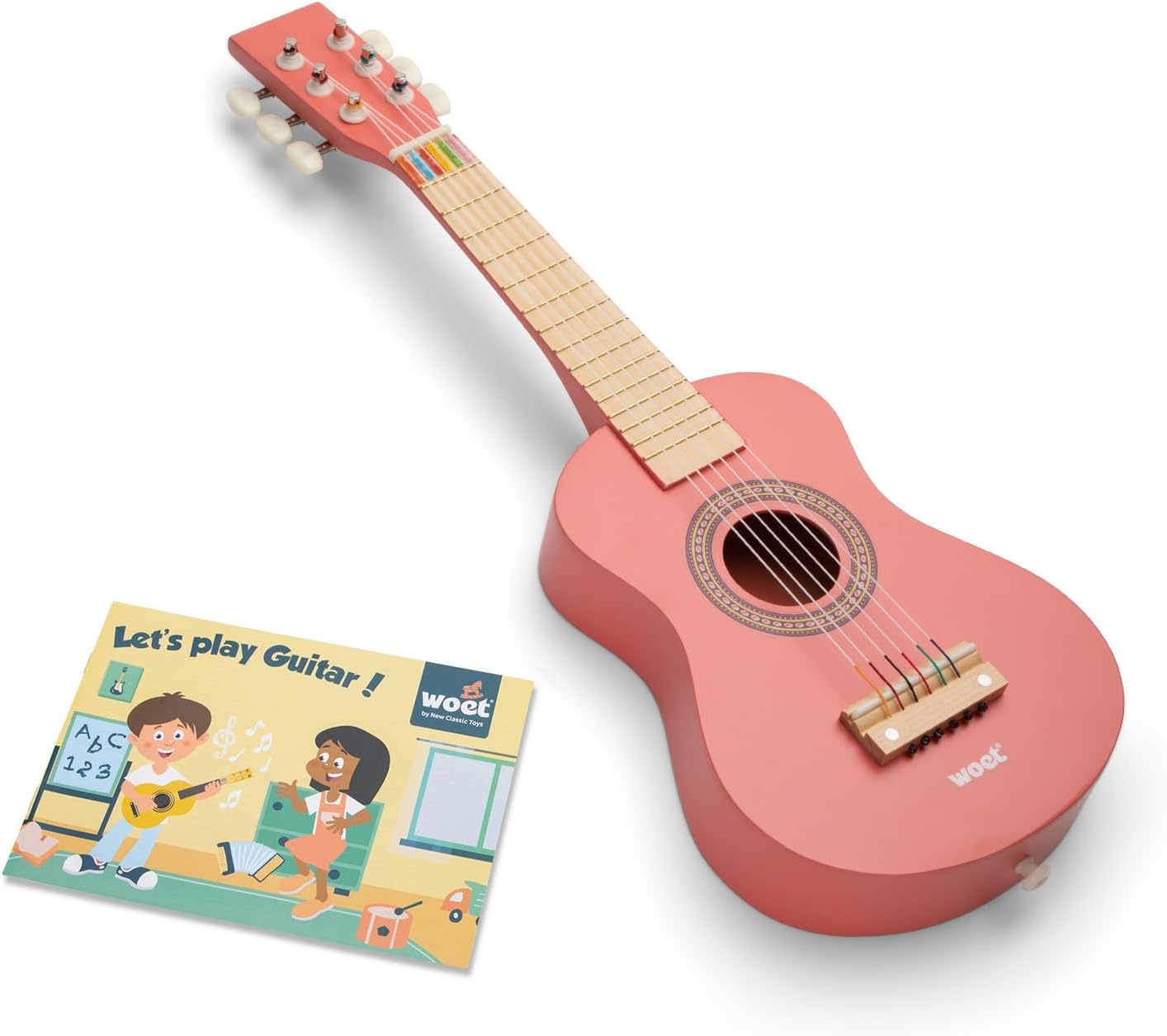 New Classic Toys Gitaar Naturel (51% Korting)