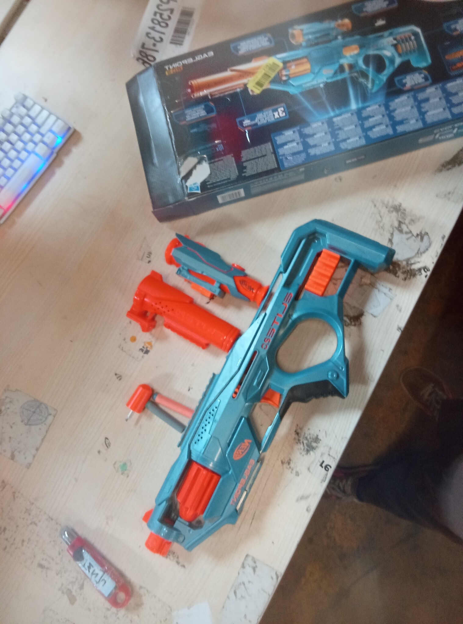 Nerf Elite 2.0 Eaglepoint RD-8 Blaster met Vizier & Loop - 57% Korting