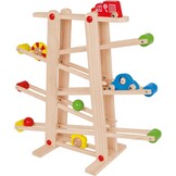 Houten Knikkerbaan Eichhorn met Auto's en Ballen - 34% Korting!