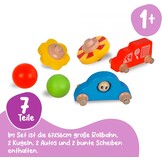 Houten Knikkerbaan Eichhorn met Auto's en Ballen - 34% Korting!