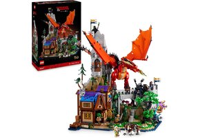 LEGO Ideas D&D Rode Draak Bouwset - 60% Korting
