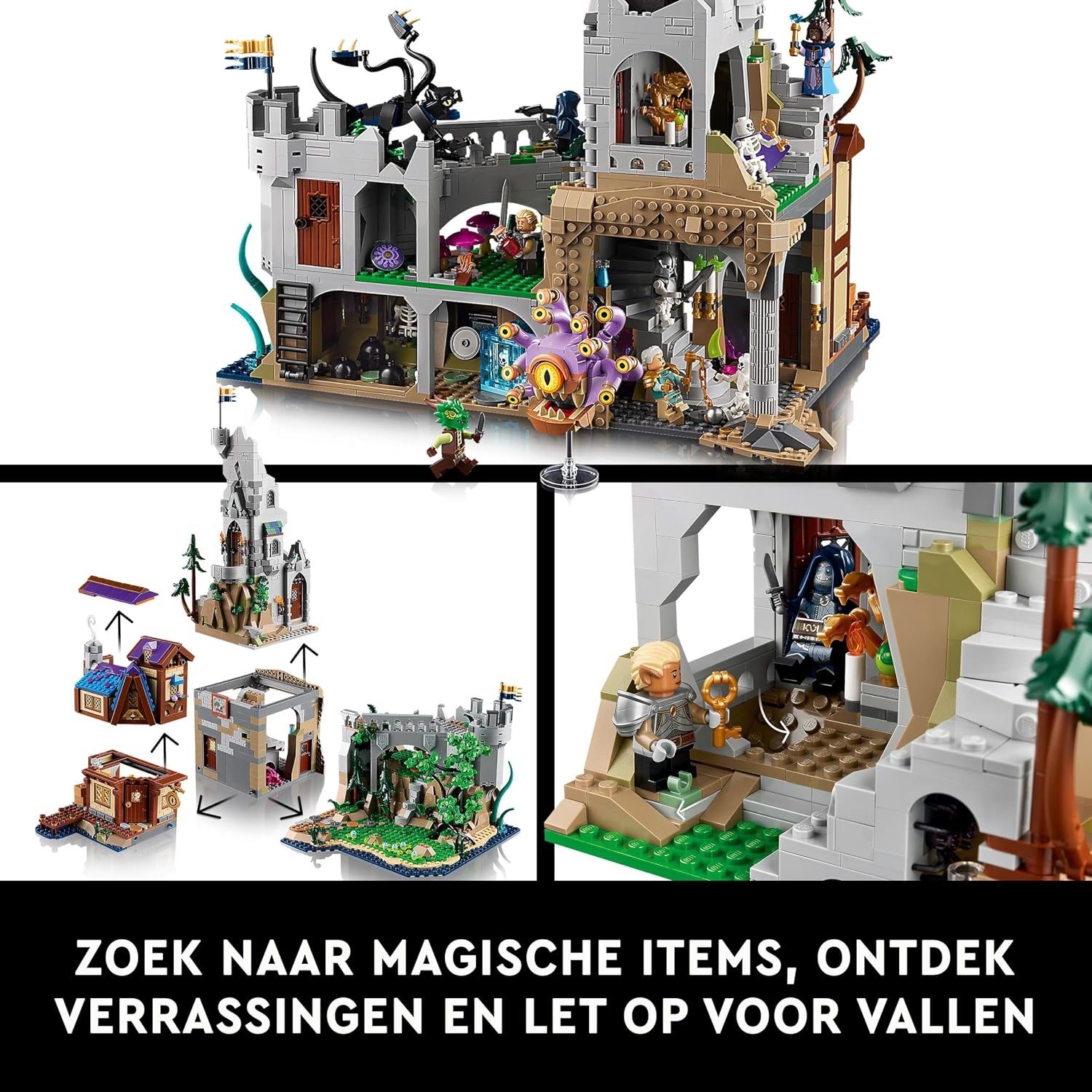 LEGO Ideas D&D Rode Draak Bouwset - 60% Korting