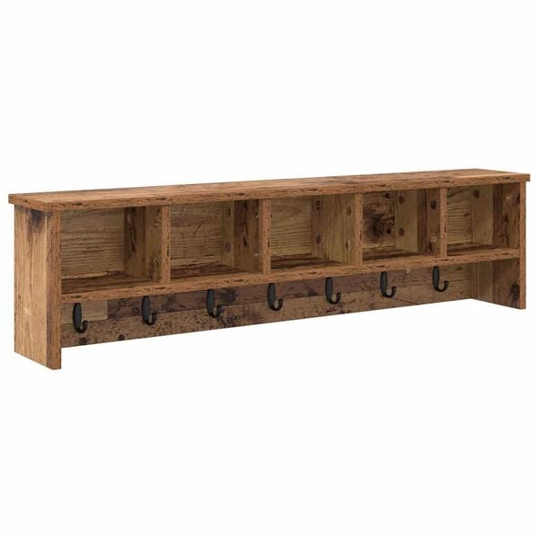 Wandkapstok Oudhout 100cm - 34% Korting