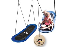 Nestschommel Blauw 165x70cm (46% Korting)