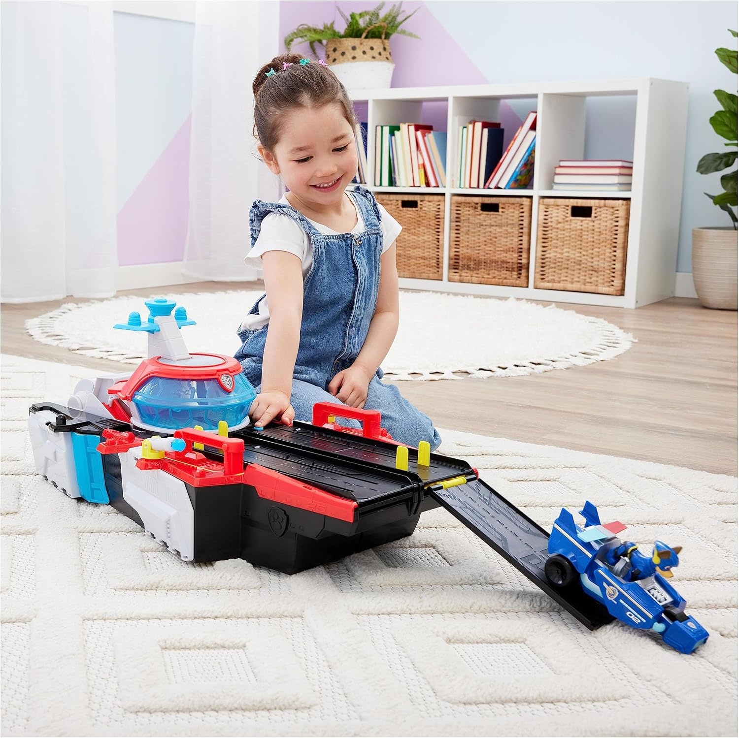 Paw Patrol Vliegdekschip HQ met Chase & Voertuig - 59% Korting