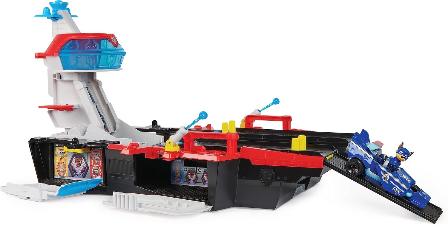 Paw Patrol Vliegdekschip HQ met Chase & Voertuig - 59% Korting