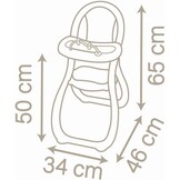 Smoby Baby Nurse Kinderstoel voor Poppen met Bordje en Lepel - 29% Korting