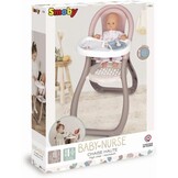 Smoby Baby Nurse Kinderstoel voor Poppen met Bordje en Lepel - 29% Korting