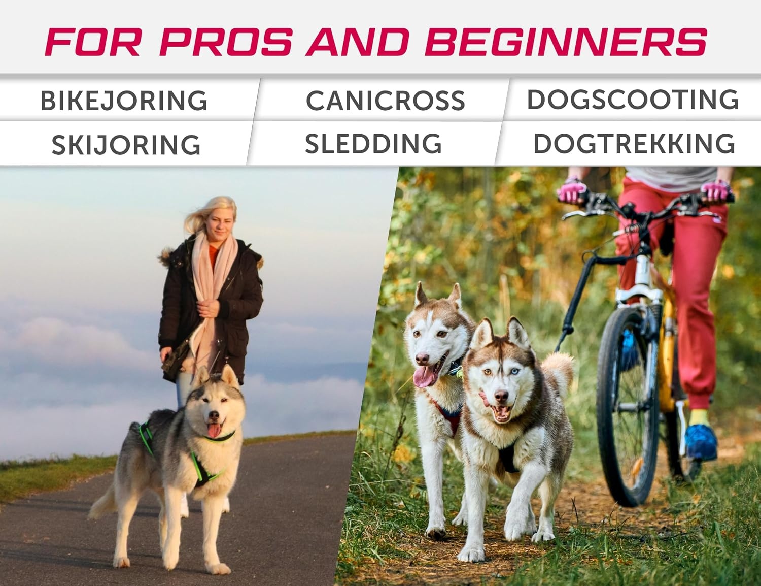 Hondentuig X-Back voor Trekken, Bikejoring, Skijoring, Canicross - Gelijkmatige Drukverdeling, Maximale Bewegingsvrijheid - Zwart Neonoranje Maat S