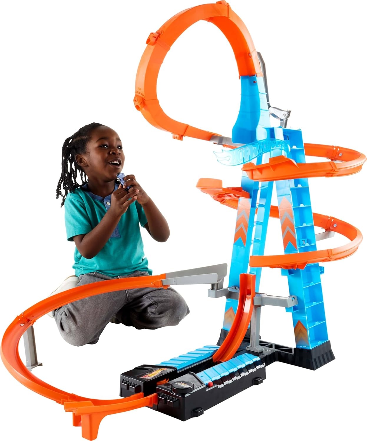 Hot Wheels Skyscraper Crash Racebaan - 54% Korting