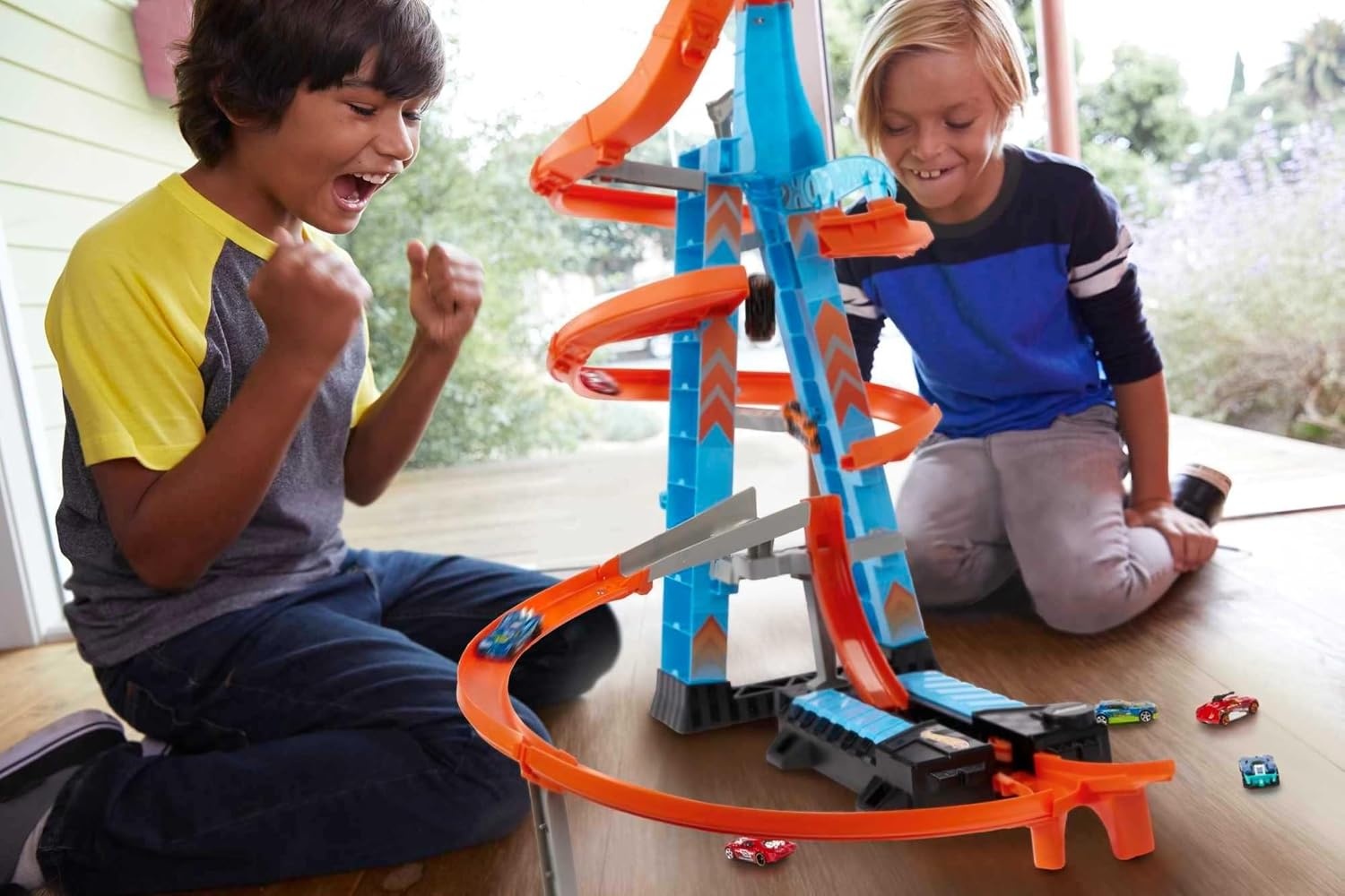 Hot Wheels Skyscraper Crash Racebaan - 54% Korting