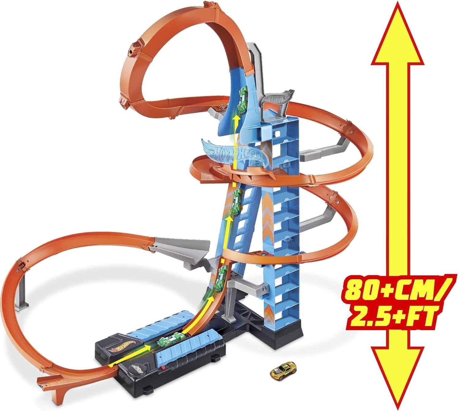 Hot Wheels Skyscraper Crash Racebaan - 54% Korting