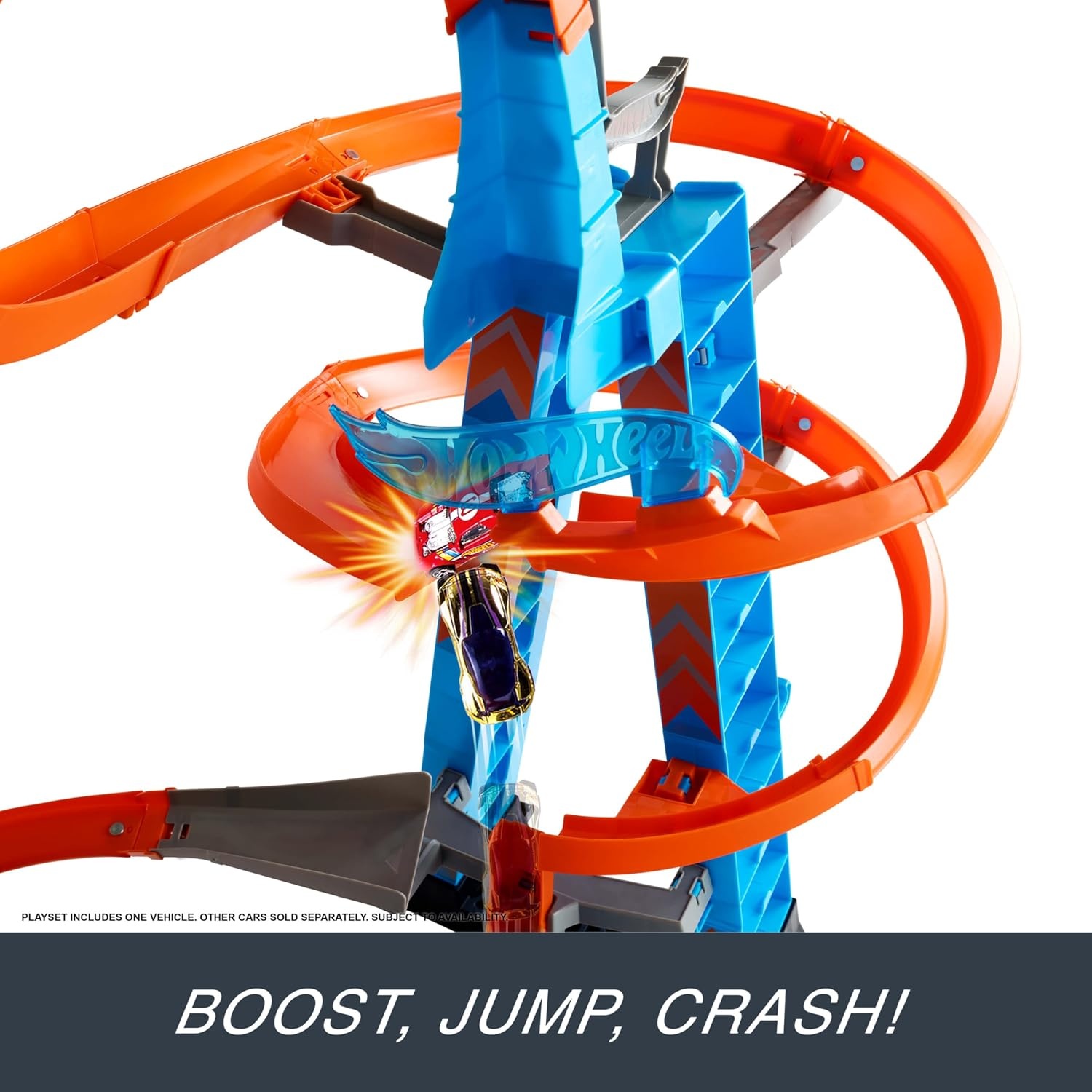 Hot Wheels Skyscraper Crash Racebaan - 54% Korting