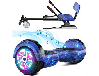 Kinder Go-Kart Scooter met LED & Bluetooth - 60% Korting!