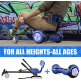 Kinder Go-Kart Scooter met LED & Bluetooth - 60% Korting!