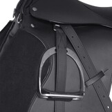 Echt Lederen Paardrijzadel Set - 17,5 inch / 18 cm (35% Korting)