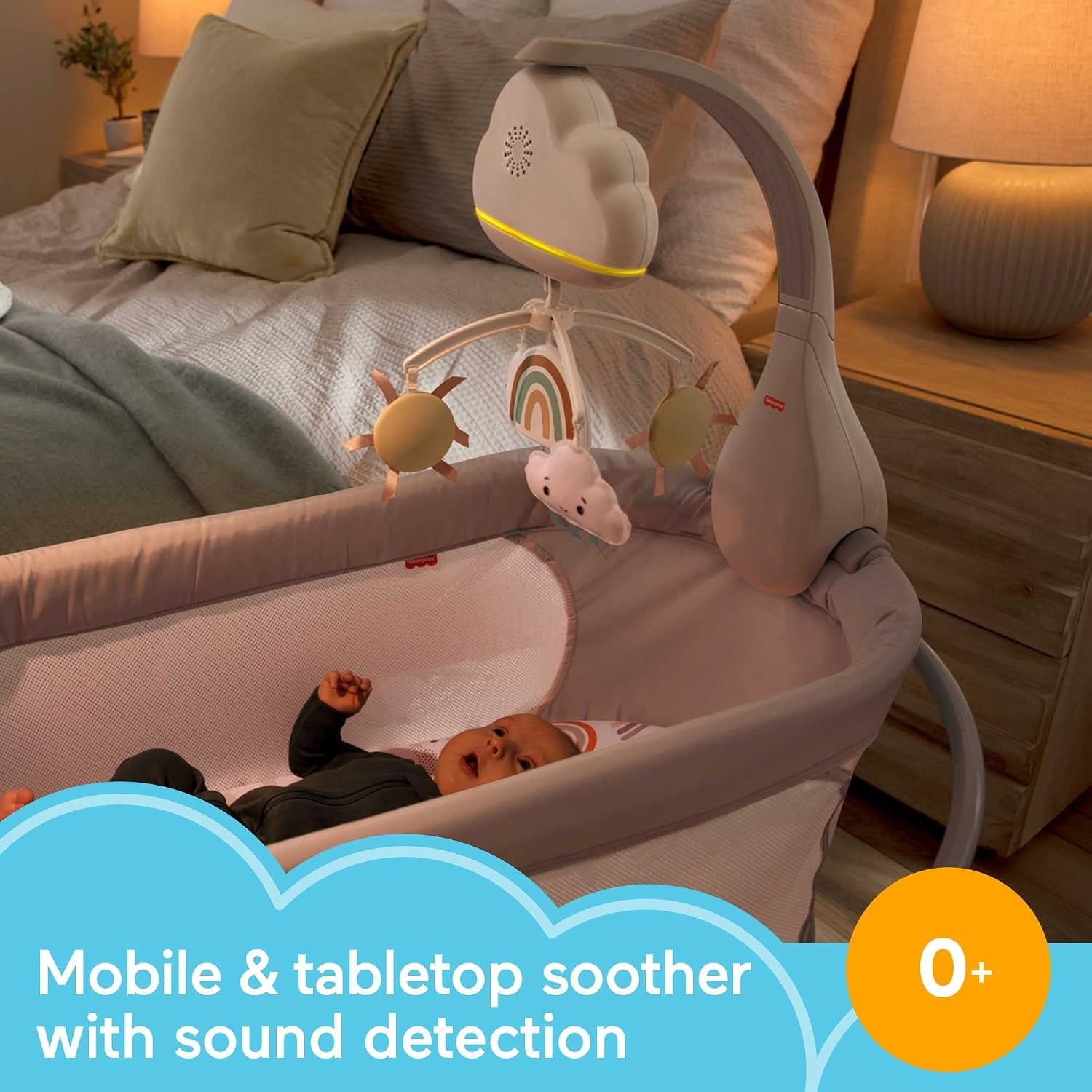 Fisher-Price Muziekmobiel Regenboog met Nachtlampje - 33% Korting!