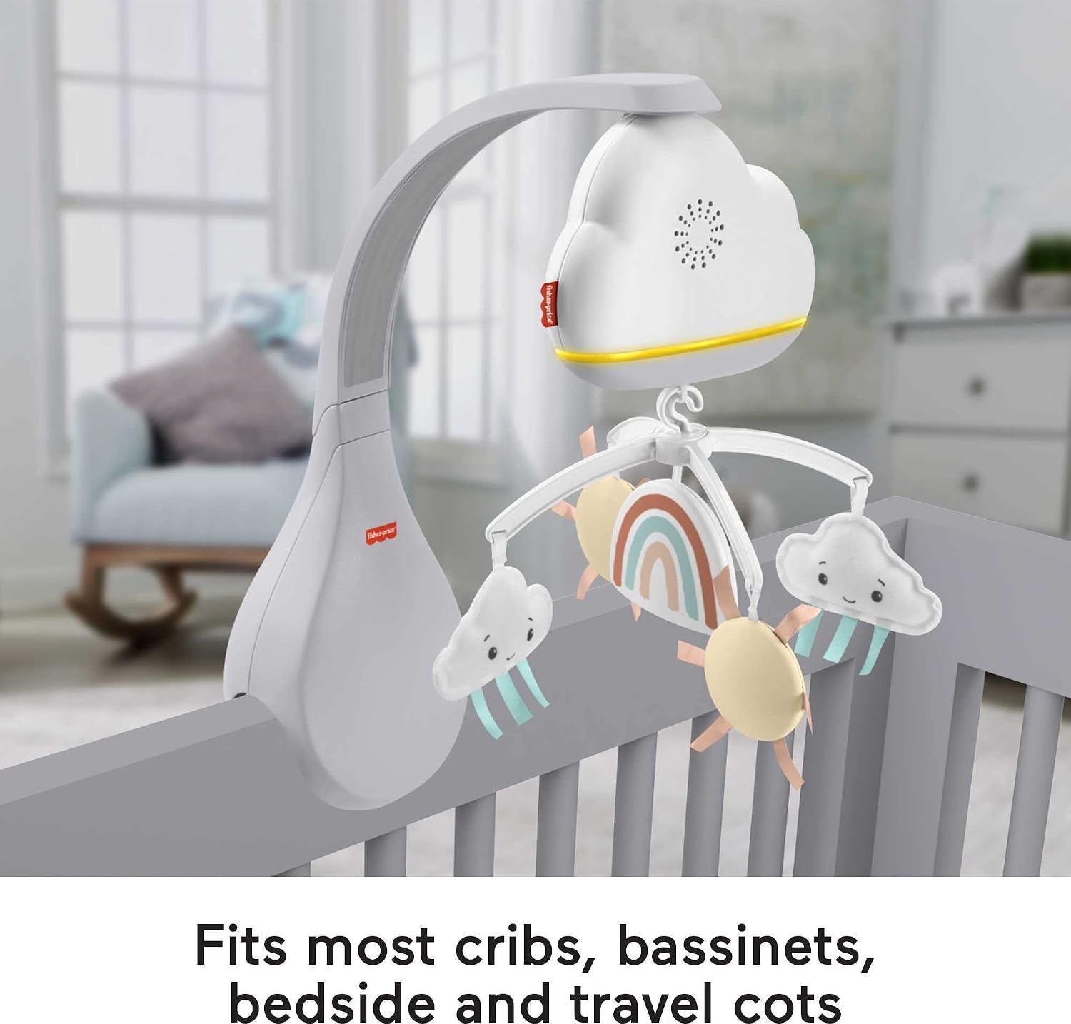 Fisher-Price Muziekmobiel Regenboog met Nachtlampje - 33% Korting!
