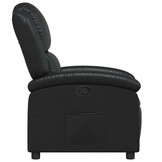 Verstelbare Fauteuil Kunstleer Zwart met 35% Korting