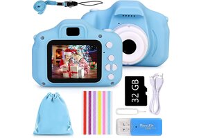 Kinder Digitale Camera Mini - 39% Korting | Blauw
