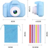 Kinder Digitale Camera Blauw 33% Korting - Inclusief 32GB SD Kaart
