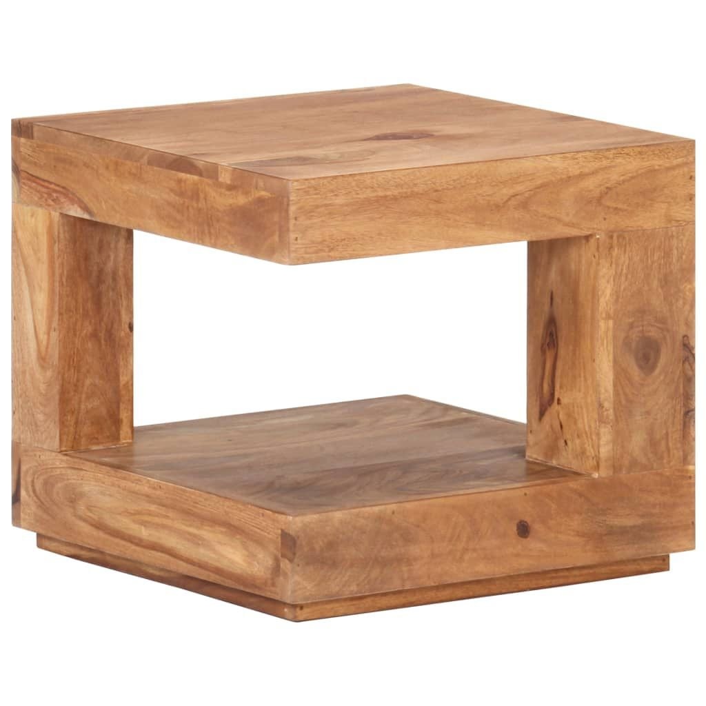 Salontafel Massief Acaciahout 45x45x40 cm - 41% Korting