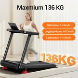 Inklapbare Loopband Cursor: 12 km/u, 15% Helling & 3 PK Motor - 35% Korting