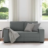Comfortabele 2-zitsbank Donkergrijs - Nu met 35% Korting!