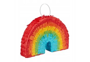 Piñata Regenboog 30 cm | Kinderfeestje Trekkoord | 39% Korting