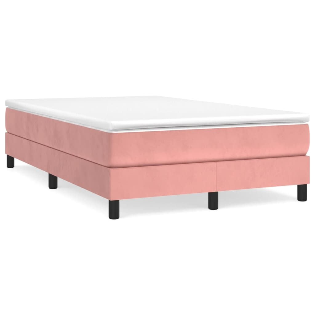 Roze Fluweel Bedframe 120x200 cm - 34% Korting