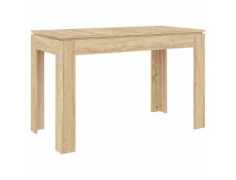 Eettafel 120x60x76 cm Sonoma Eiken - 35% Korting