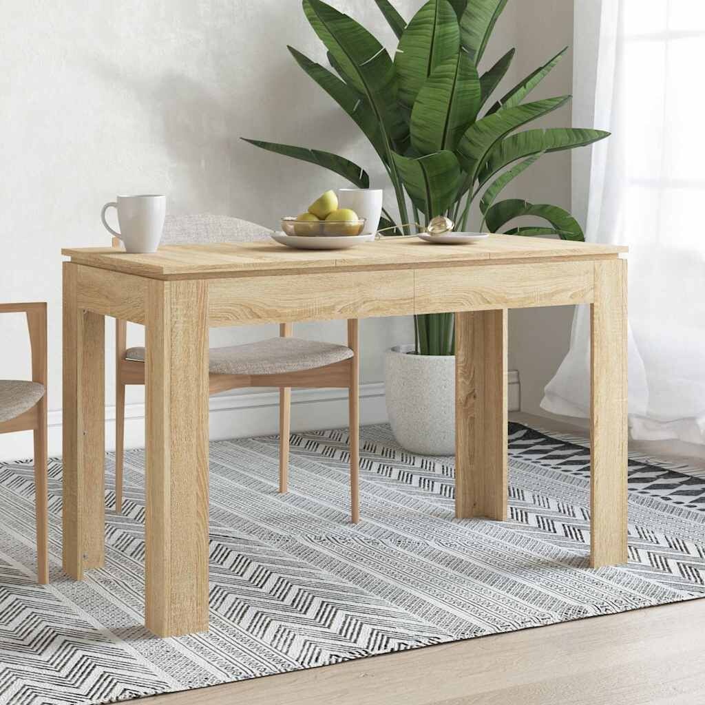 Eettafel 120x60x76 cm Sonoma Eiken - 35% Korting