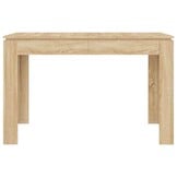 Eettafel 120x60x76 cm Sonoma Eiken - 35% Korting