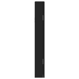 Sieradenkast met spiegel, wandmontage, 30x8.5x67 cm Zwart - 29% Korting