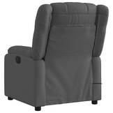 Verstelbare Massagestoel Stof Donkergrijs - 35% Korting