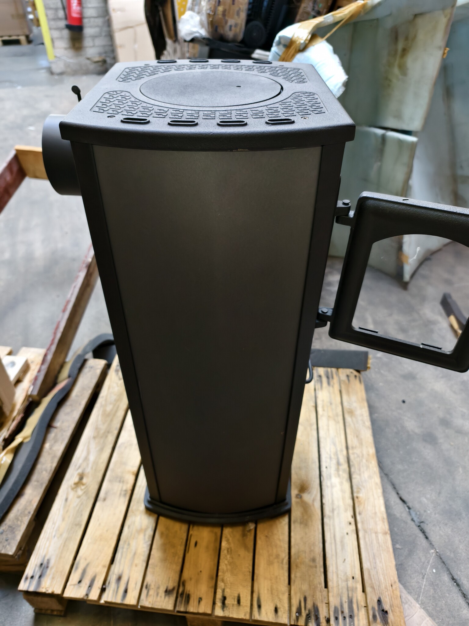 Vrijstaande Houtkachel Antraciet 6,6-8,5 kW - 55% Korting
