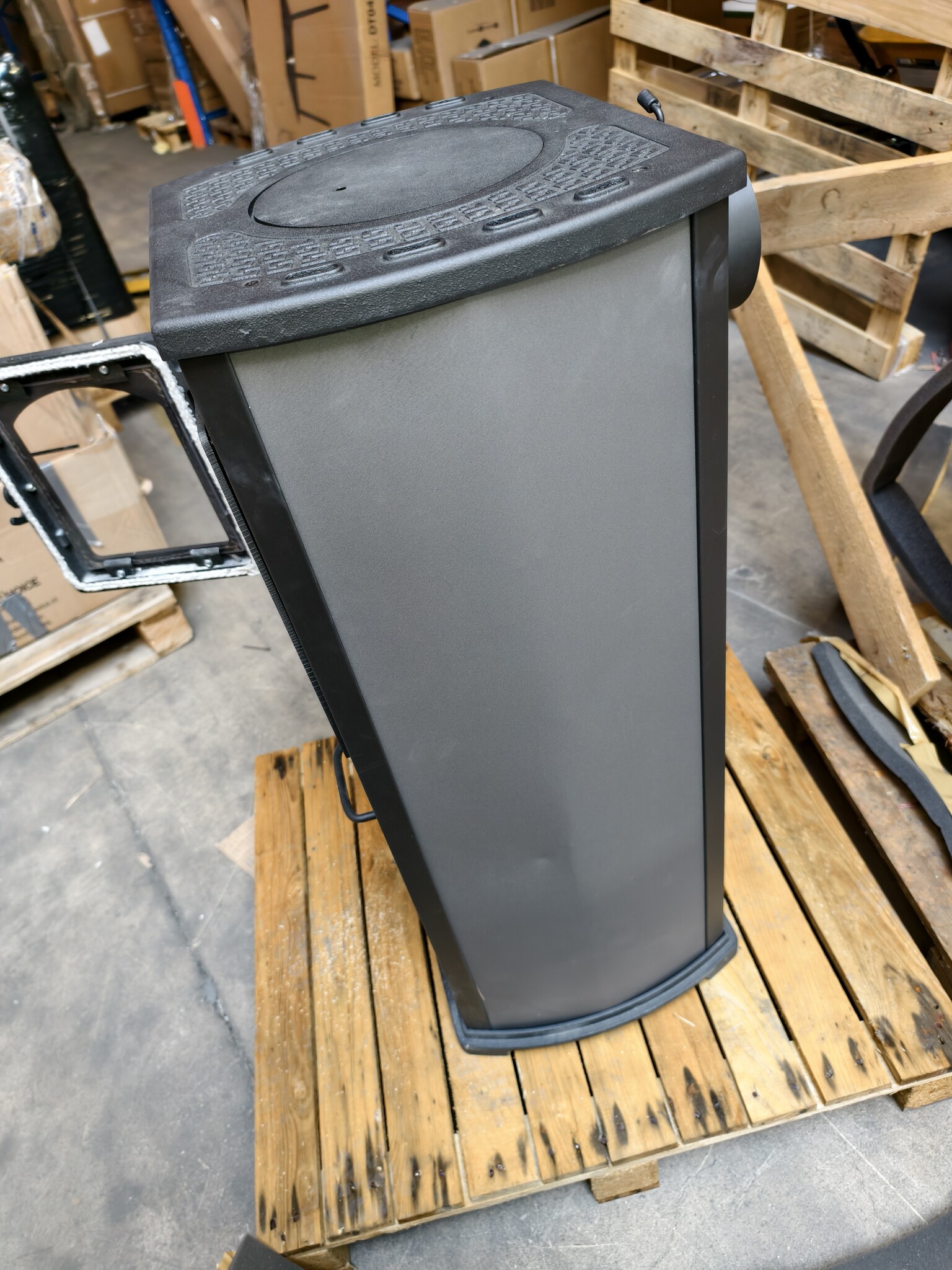 Vrijstaande Houtkachel Antraciet 6,6-8,5 kW - 55% Korting
