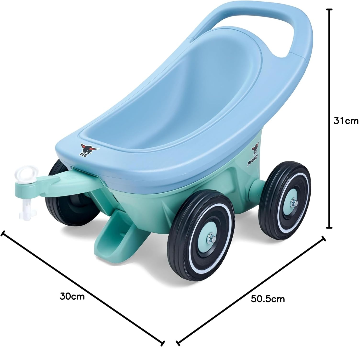 Loopwagen 3-in-1 met Aanhanger & Remfunctie - 34% Korting!