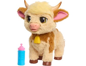 Interactieve Knuffelkoe Maggie 28cm - 50+ Geluiden - 34% Korting!