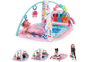 Baby Einstein Muziek Speelmat - 4-in-1 met Piano & 70+ Geluiden (Roze) - 34% Korting