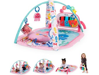 Baby Einstein Muziek Speelmat - 4-in-1 met Piano & 70+ Geluiden (Roze) - 34% Korting