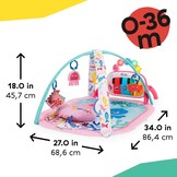Baby Einstein Muziek Speelmat - 4-in-1 met Piano & 70+ Geluiden (Roze) - 34% Korting
